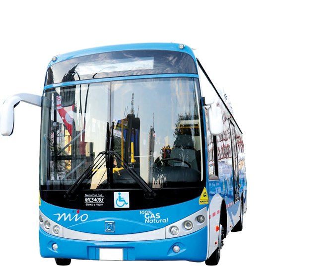 Buses gas natural